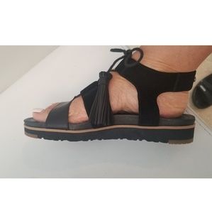 UGG black sandals US 6
